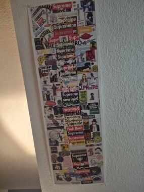 Supreme multi sticker Friends & Family Poster